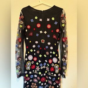 Bloomingdale’s Exclusive Aqua X Maddie & Tae Floral and Black Long Sleeve Medium